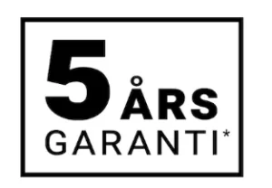 5års garaanti
