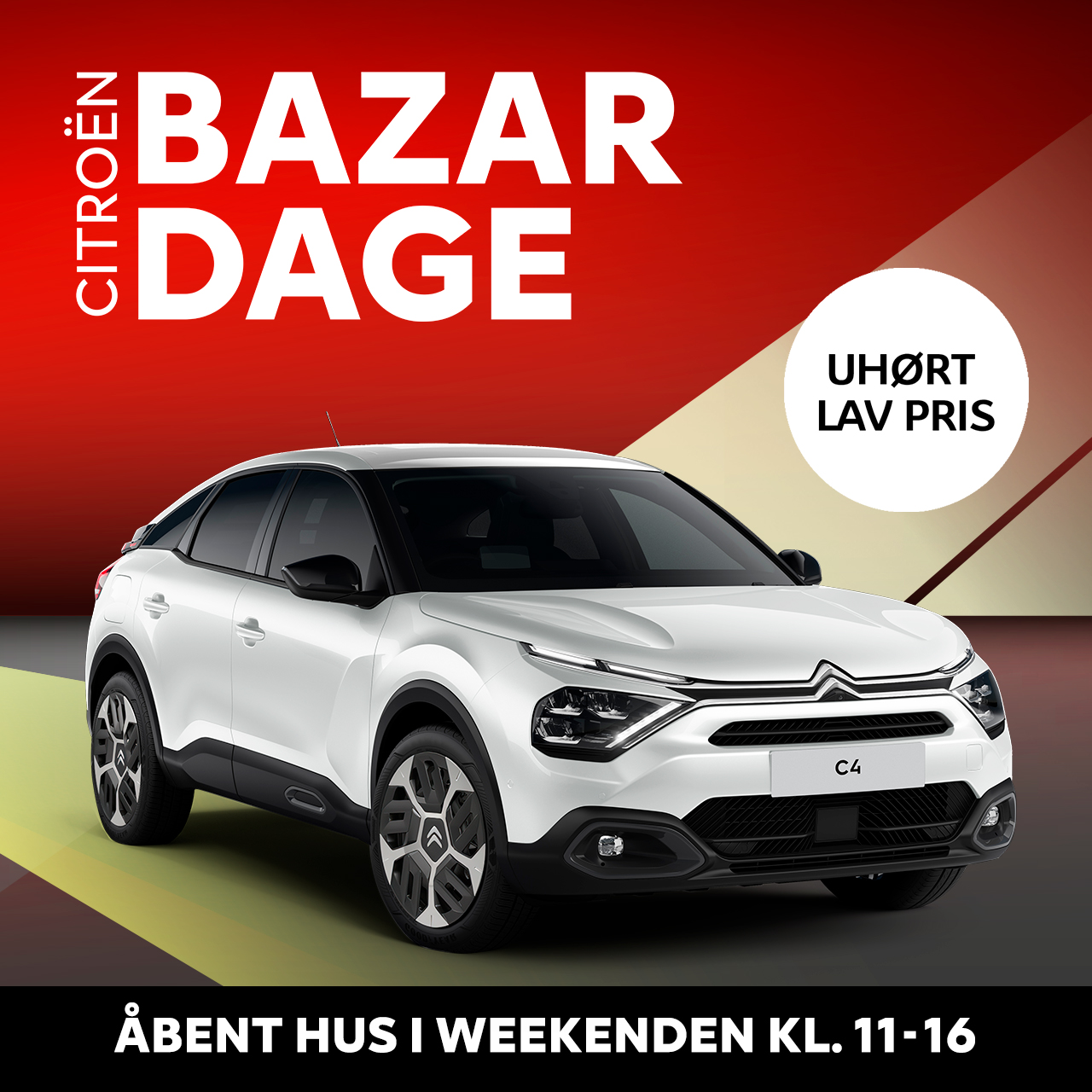 FACEBOOK - C4 YOU - 199.990 - Bazar Dage og Åbent Hus (uge 22) 29.05.2023