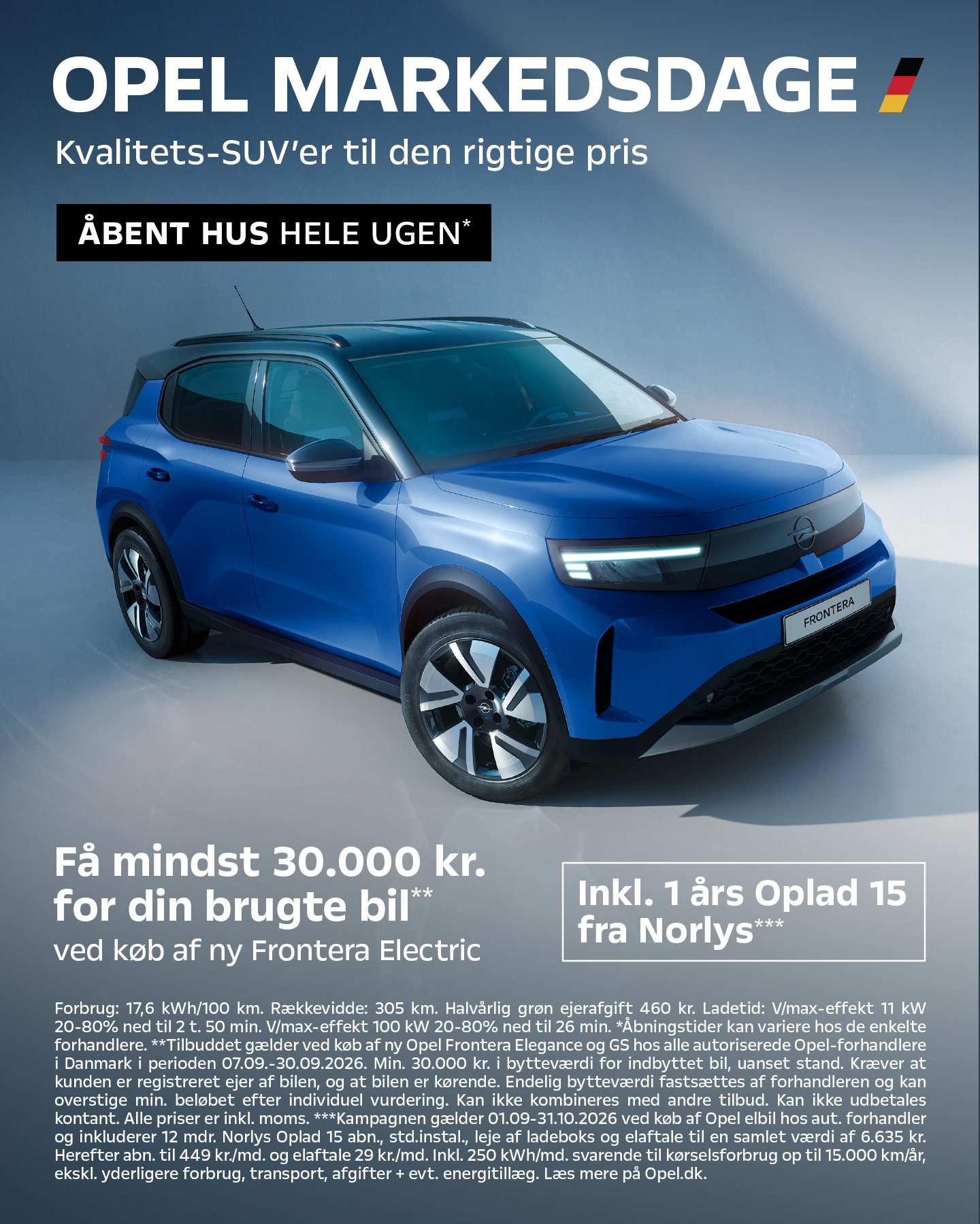 GÆLDER FRA D. 7_9 - U37 - FB annonce, Opel Frontera ÅH + Norlys (still) 12.09.2026
